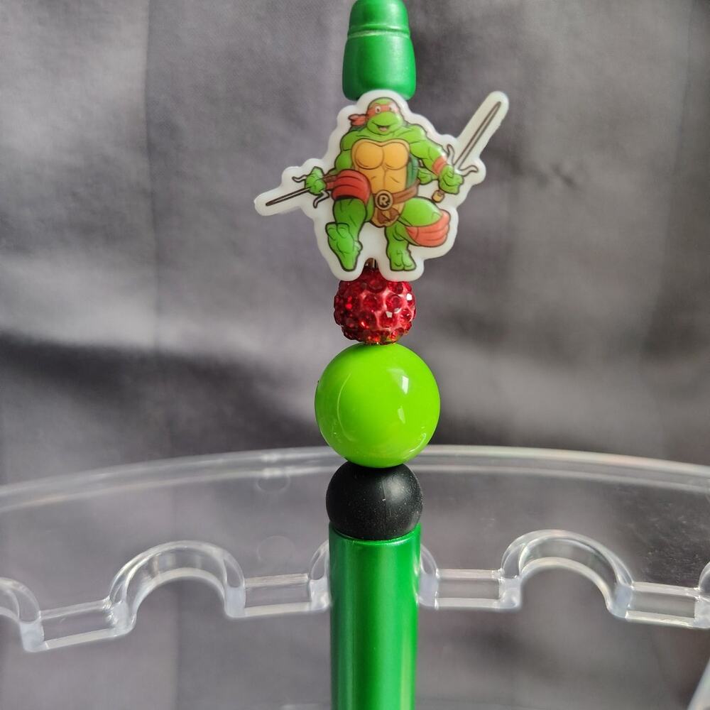 Tmnt beaded pen